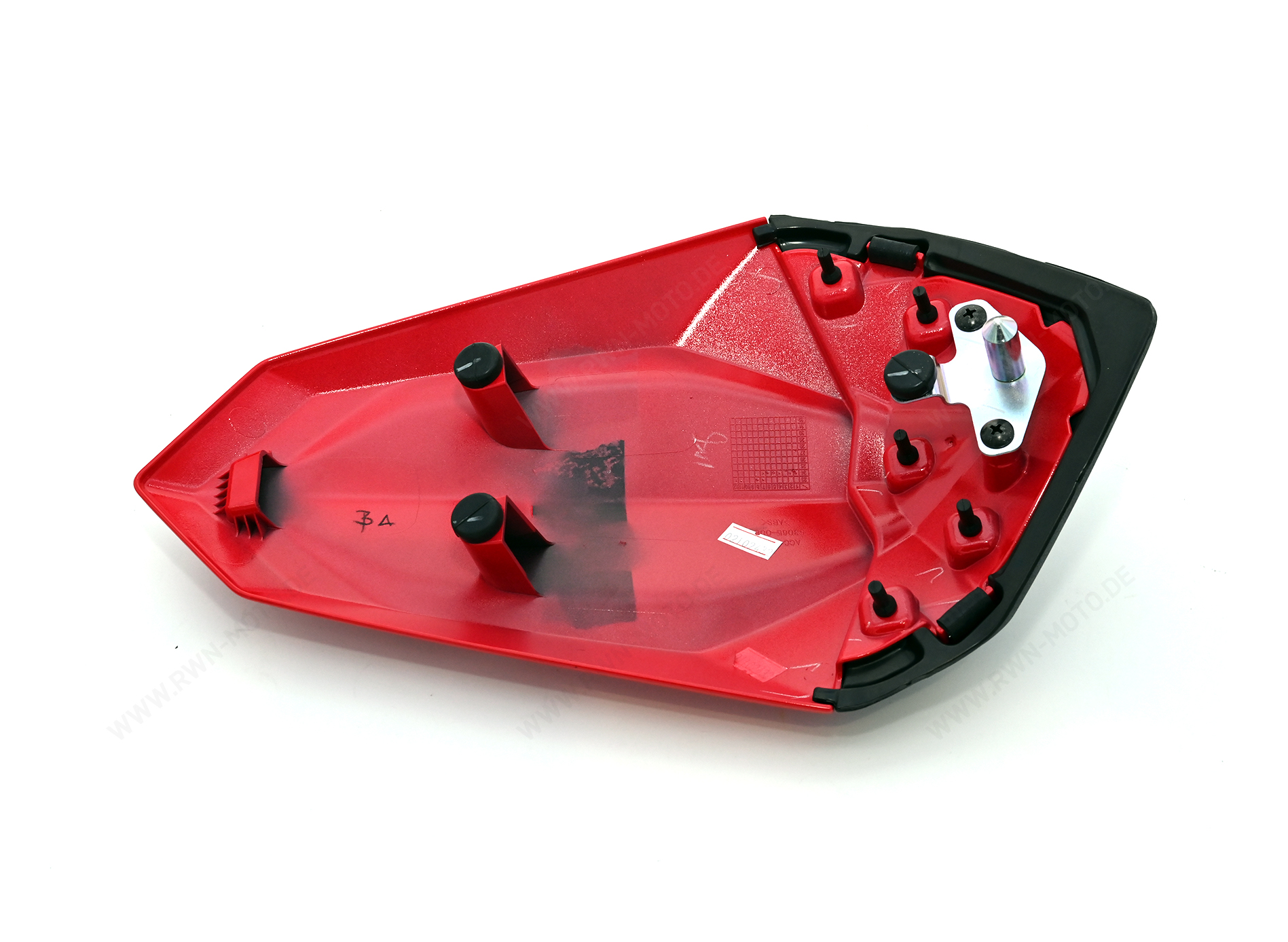 Funda asiento pasajero Rojo Pasión (234) para Kawasaki Ninja 500 SE / Z 500