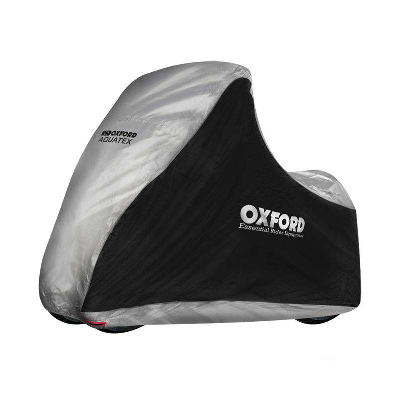 Funda Oxford Interior / Exterior Aquatex Negra/Plata - Scooter - MP3/3roues