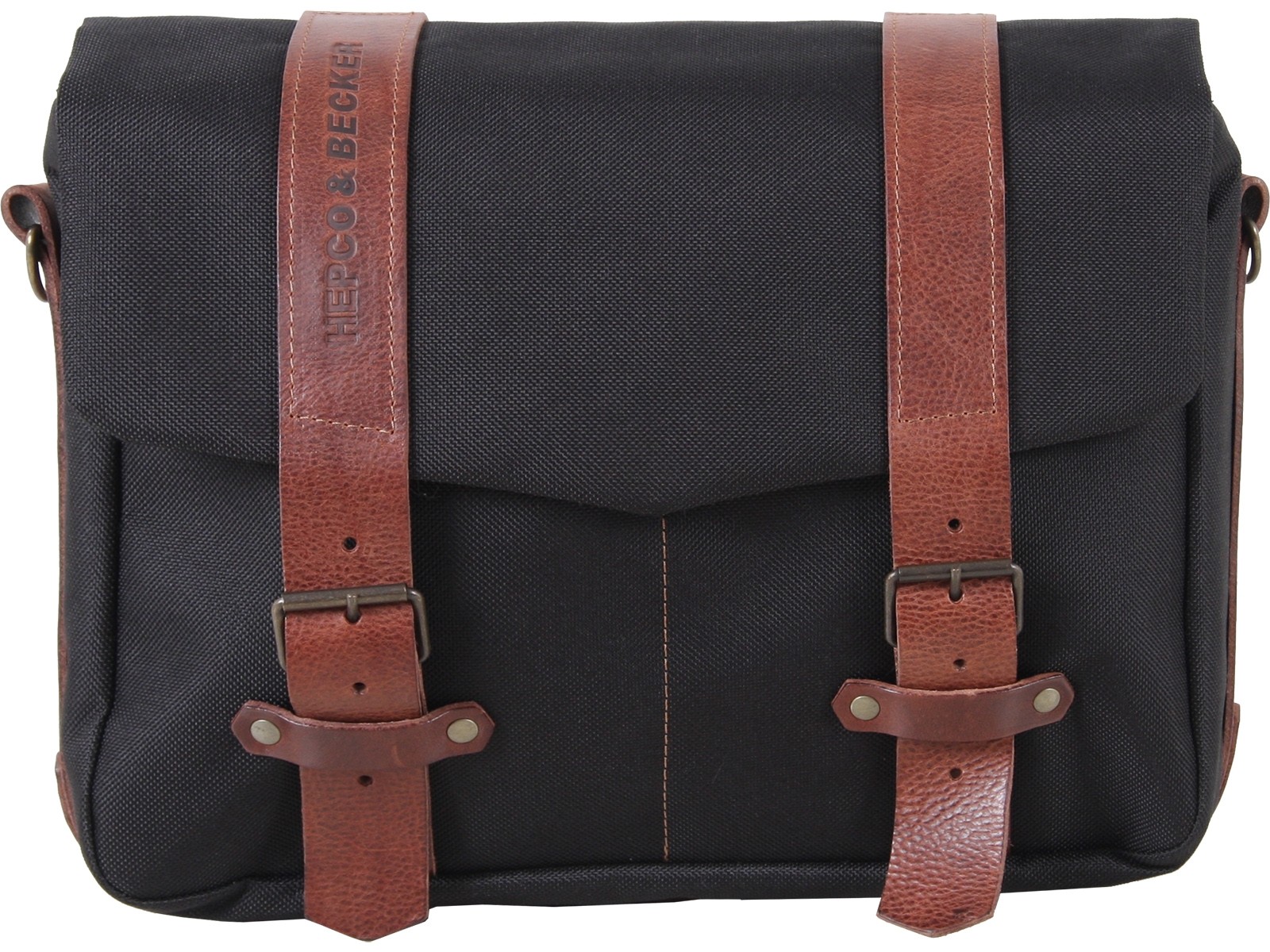 Bolsa de mensajero LEGACY L negra para transportín C-Bow Hepco & Becker