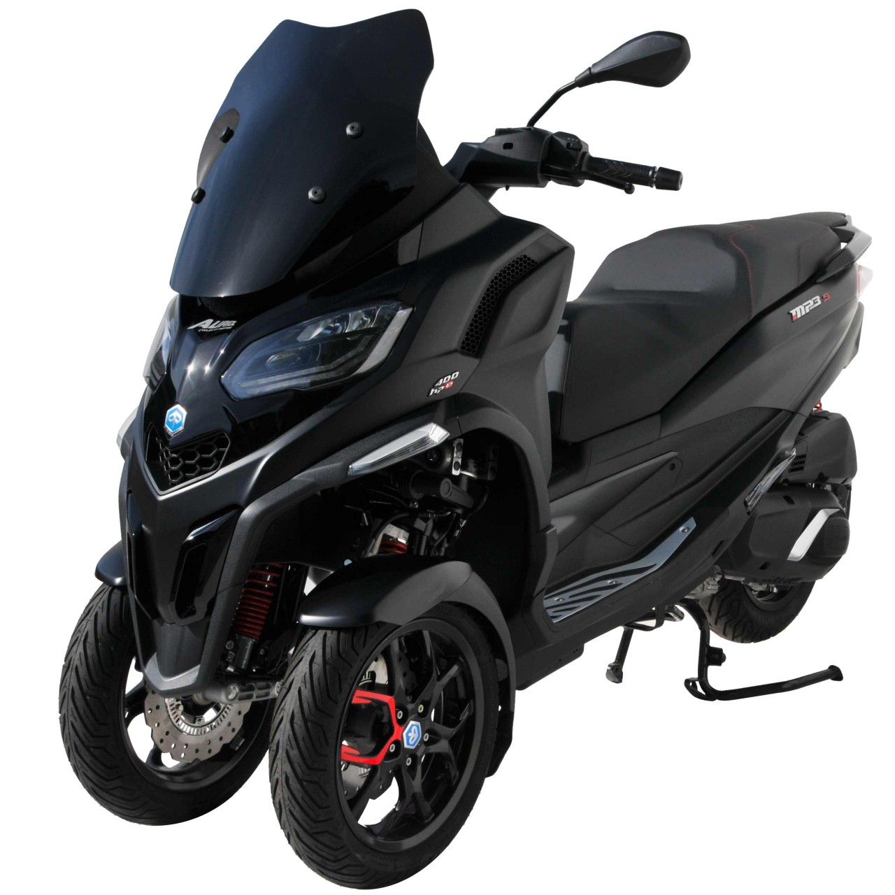 Parabrisas ERMAX Sport para Piaggio MP3 400 HPE (22-), negro