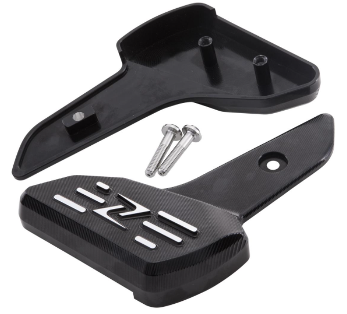 Estribos derecho e izquierdo para Vespa Primavera/​Sprint 50-150ccm 2T/​4T AC, negro