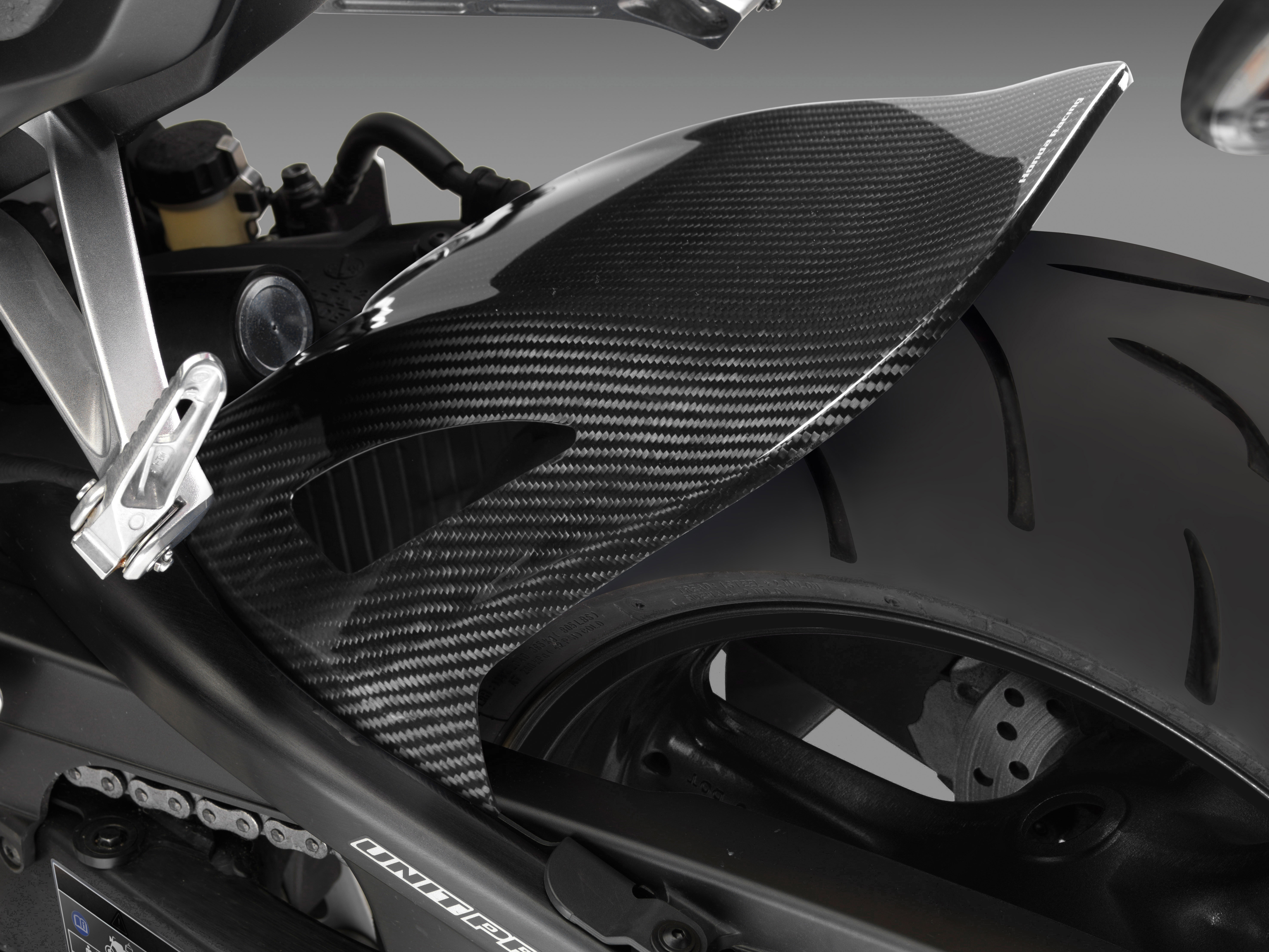 Cubierta de rueda trasera, carbono Original Honda CBR1000RR Fireblade / SP