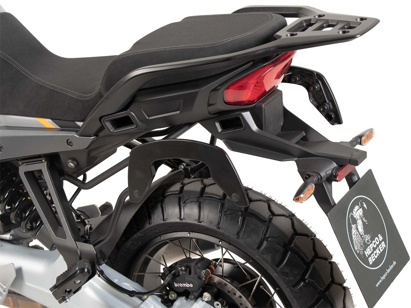 Soporte lateral C-Bow para Moto Guzzi Stelvio (24-) Hepco & Becker