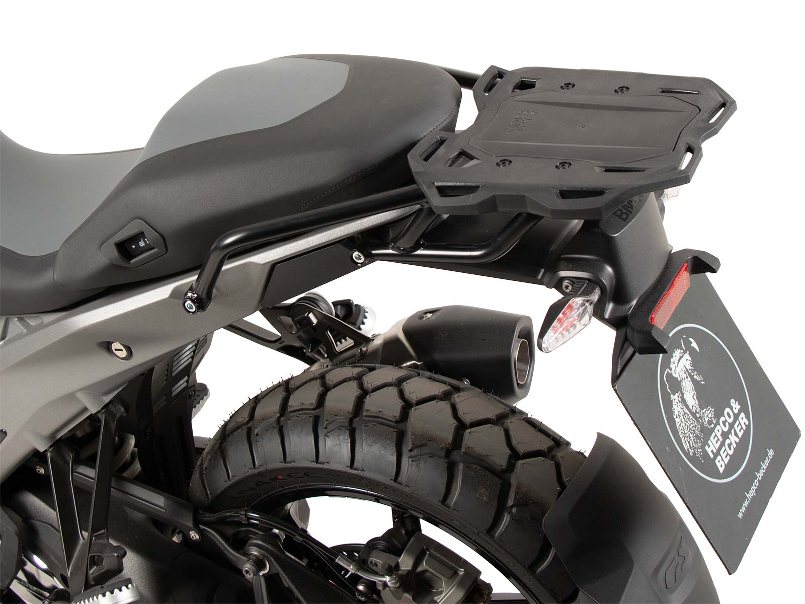 Soporte trasero Smartrack negro para BMW R 1300 GS (23-) Hepco & Becker