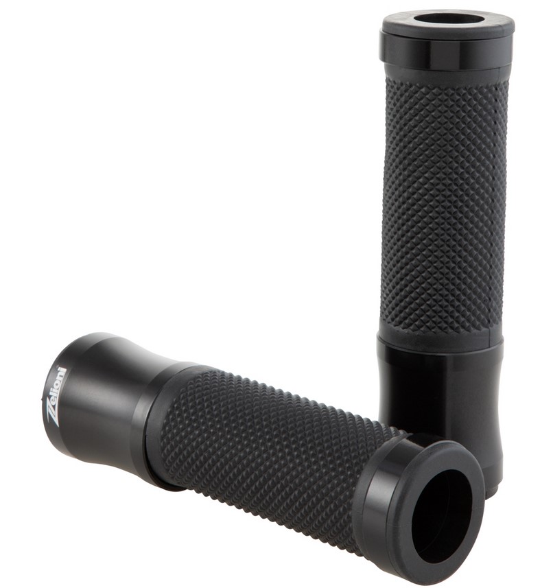 Puños ZELIONI para Vespa GTS/GTS Super/GT/GT L 125-300cc, negro