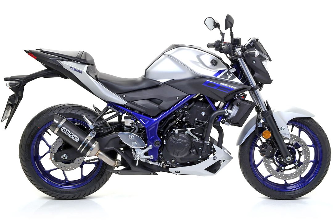 Escape ARROW DARK THUNDER para Yamaha MT-03 / YZF-R3 (15-)