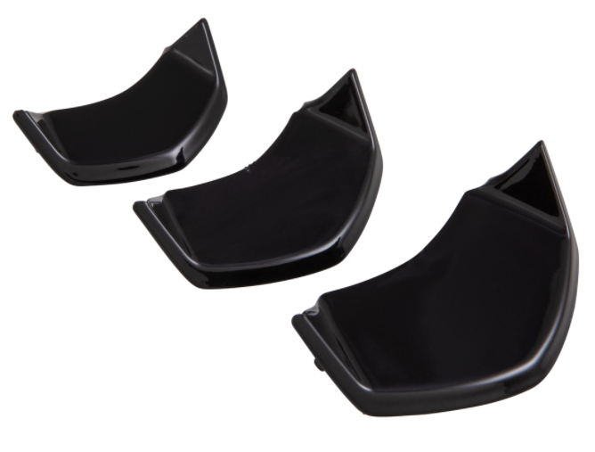 Inserto de cascada negro brillante para Vespa Primavera/Sprint 50-150cc ('18-)
