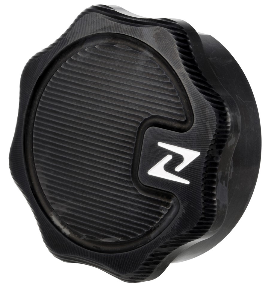 Tapón del depósito "vintage" para Vespa, negro