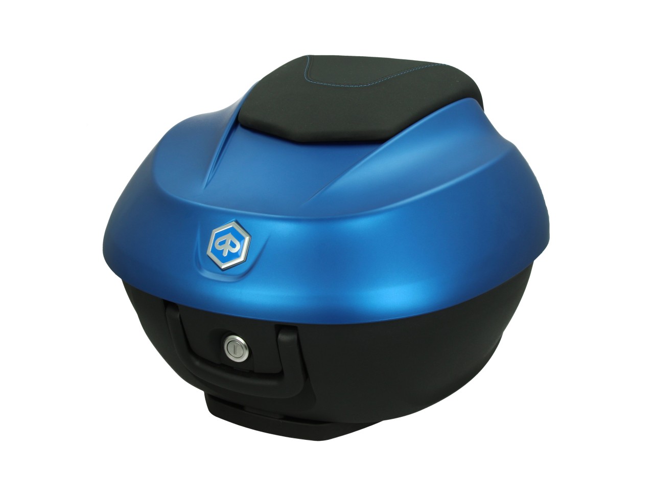 Top Case 36L para Piaggio Beverly HPE 310 / 400 con tapa pintada - azul mate 297/A