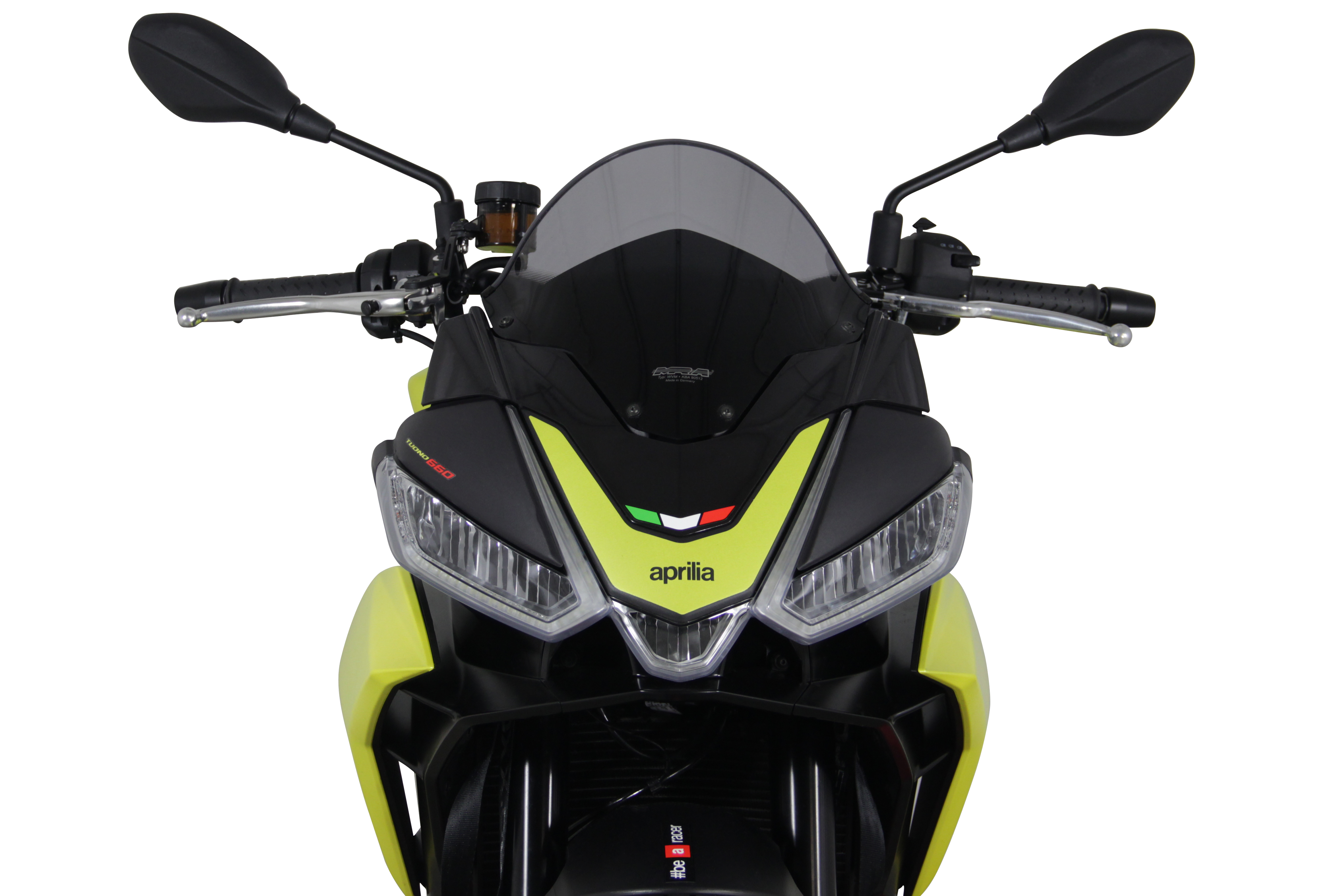 Pantalla MRA Racing "R" gris humo Aprilia Tuono 660 / V4 Factory (21-)