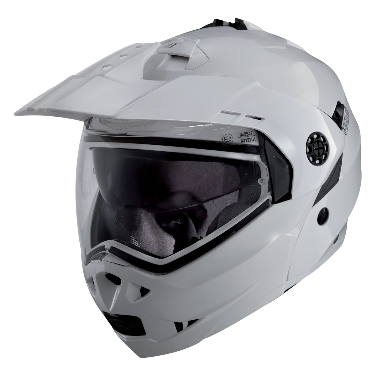 Casco Caberg TourmaxI, blanco metálico