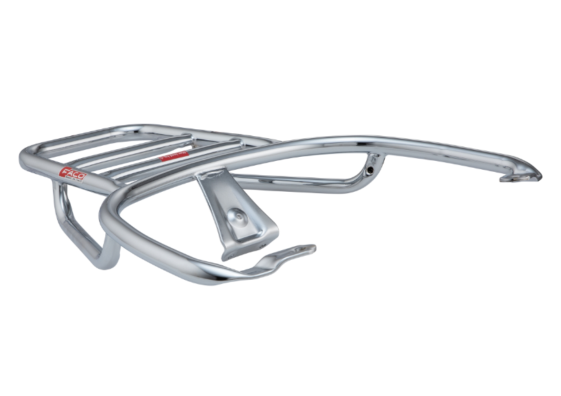 Portaequipajes trasero para Vespa Primavera /Sprint /Elettrica 50-150ccm, cromado