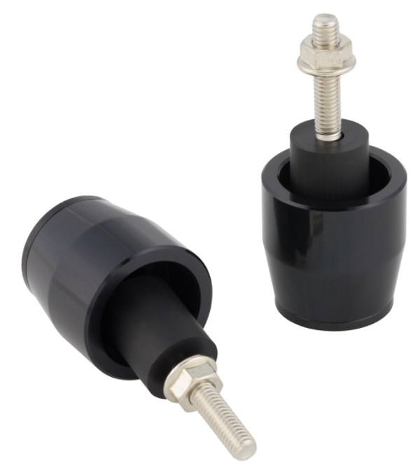 Contrapesos de manillar izquierda/derecha para Vespa Primavera/Sprint/ET/LX/LXV/S, negro