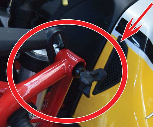 Kit de tornillos de ajuste para Moto Guzzi V 85 TT (19-23)
