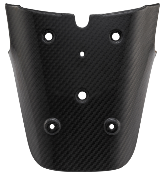 Soporte de matrícula trasero para Vespa GTS/GTS Super/GTV 125-300cc, Carbono