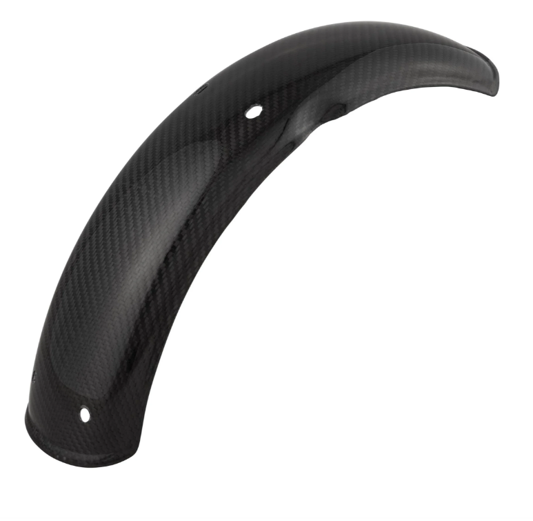 Guardabarros 2.0 Garelli EVO II sin soporte para Vespa PX 80-200cc, carbono transparente