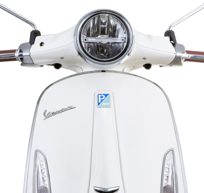 Faro LED para Vespa Primavera 50-150cc 2T/4T (-'18), negro mate