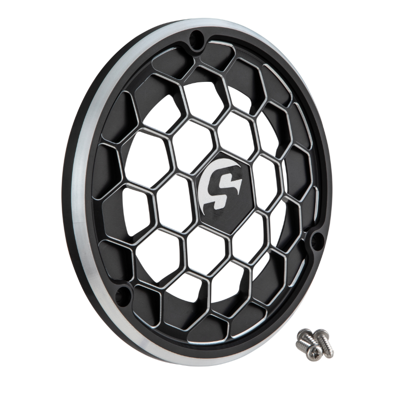 Cubre rueda de ventilador para Vepsa LX/S/Primavera/Sprint/946, negro mate