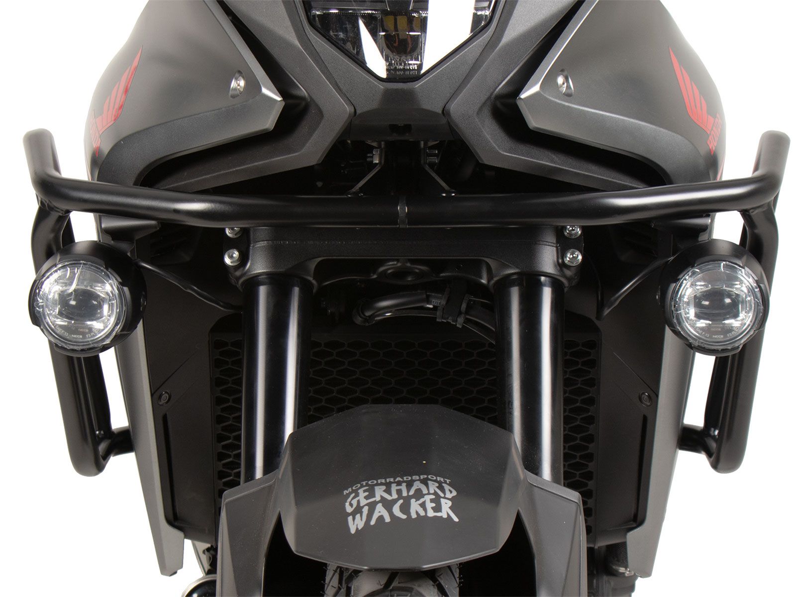 Protector de depósito negro para Honda XL 750 Transalp / E-Clutch (25-) Hepco & Becker