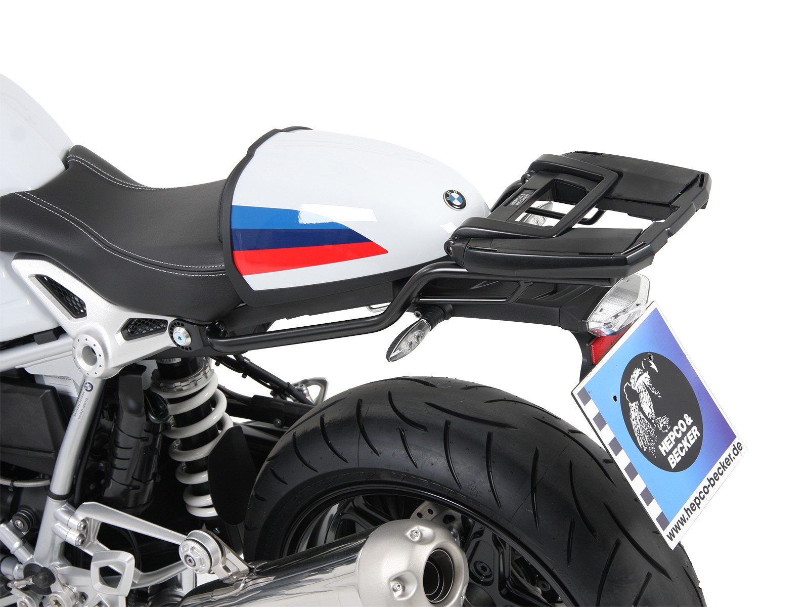 Easyrack portamaletas superior negro para R nineT Racer (17-20) Hepco & Becker
