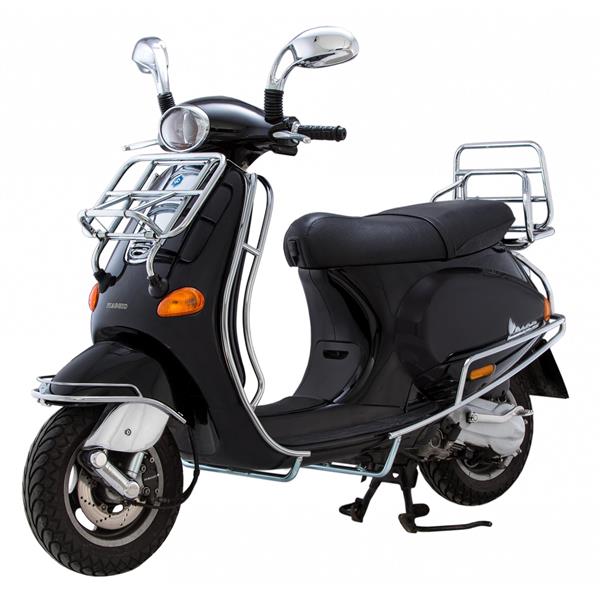 Guardabarros parachoques delantero para Vespa ET2/ET4 50-150cc Cuppini