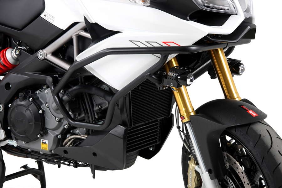Protector de tanque y motor negro para Aprilia Caponord 1200 (My.13-16) Hepco & Becker