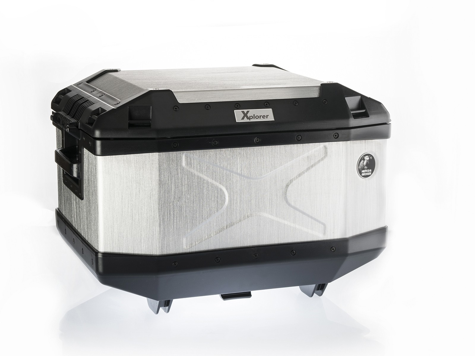 Topcase aluminio Xplorer 45 plata Hepco & Becker