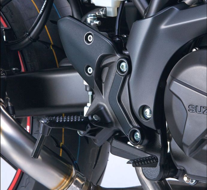 Protector de talón para Suzuki SV650 BJ. 2016-2017