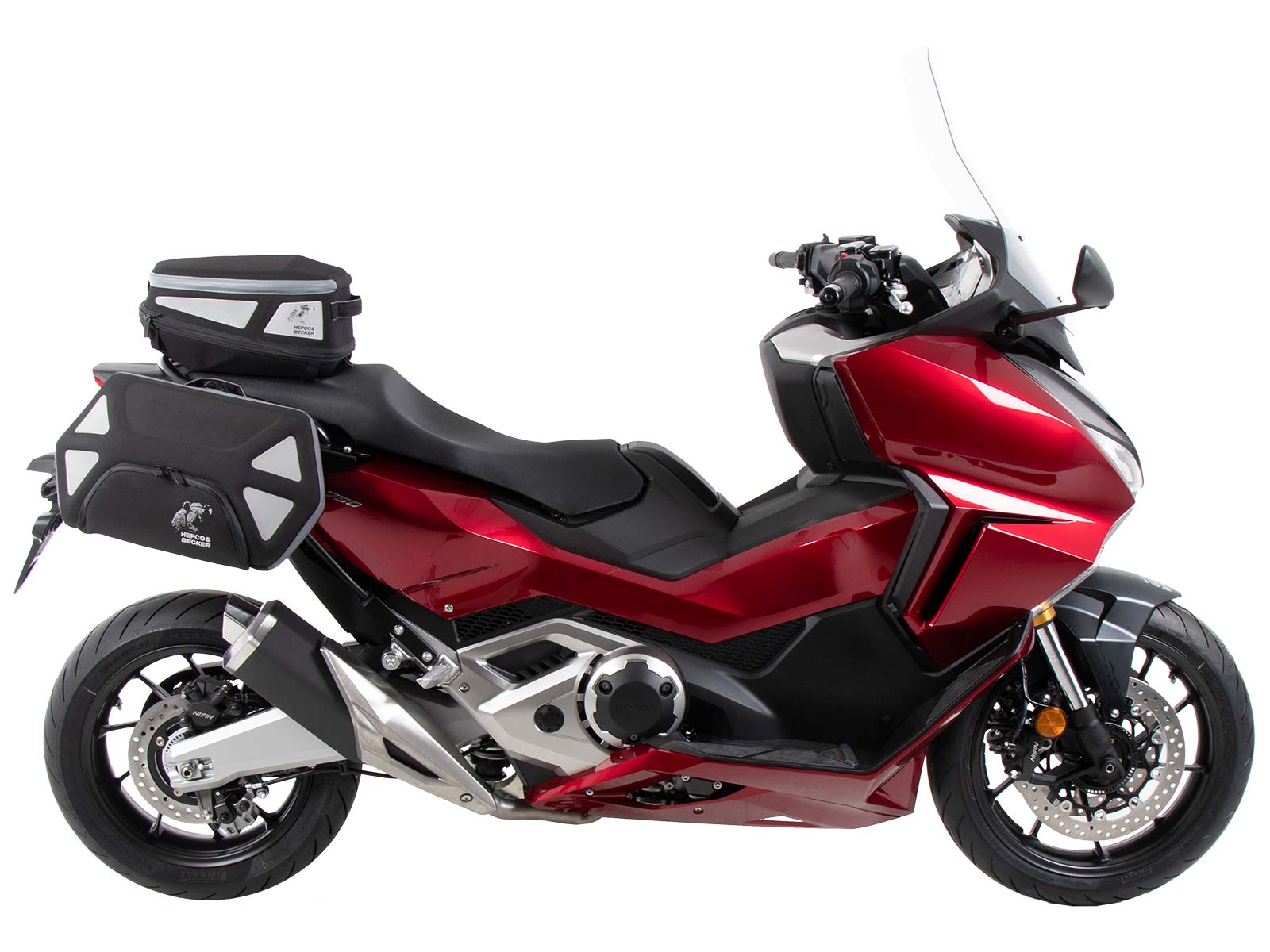 Soporte lateral C-Bow negro para Honda CTX 700 /N /DCT (14-17) Hepco & Becker