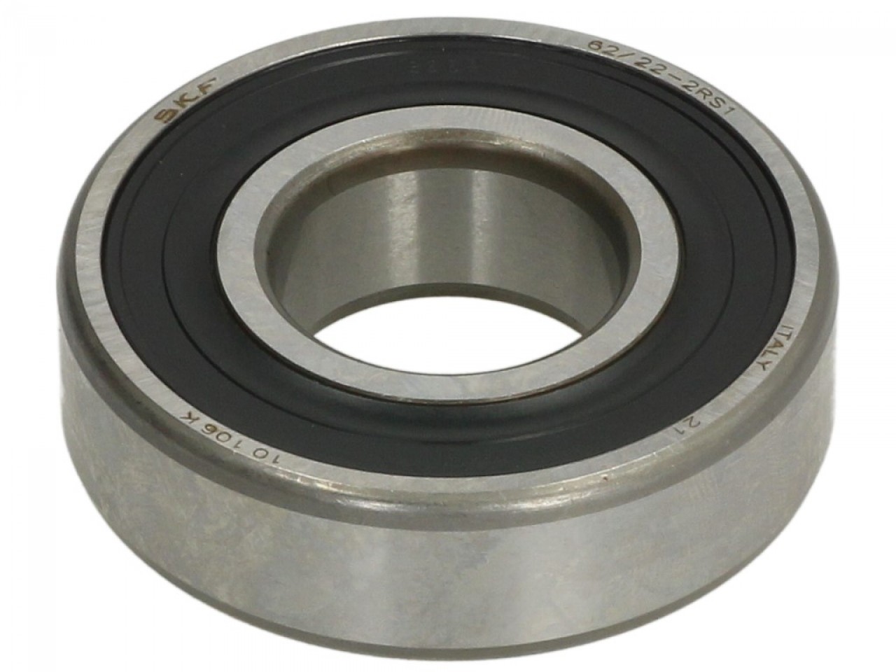 Rueda dentada SKF con rodamiento rígido de bolas 62/22 2RS1, 22x50x14 mm
