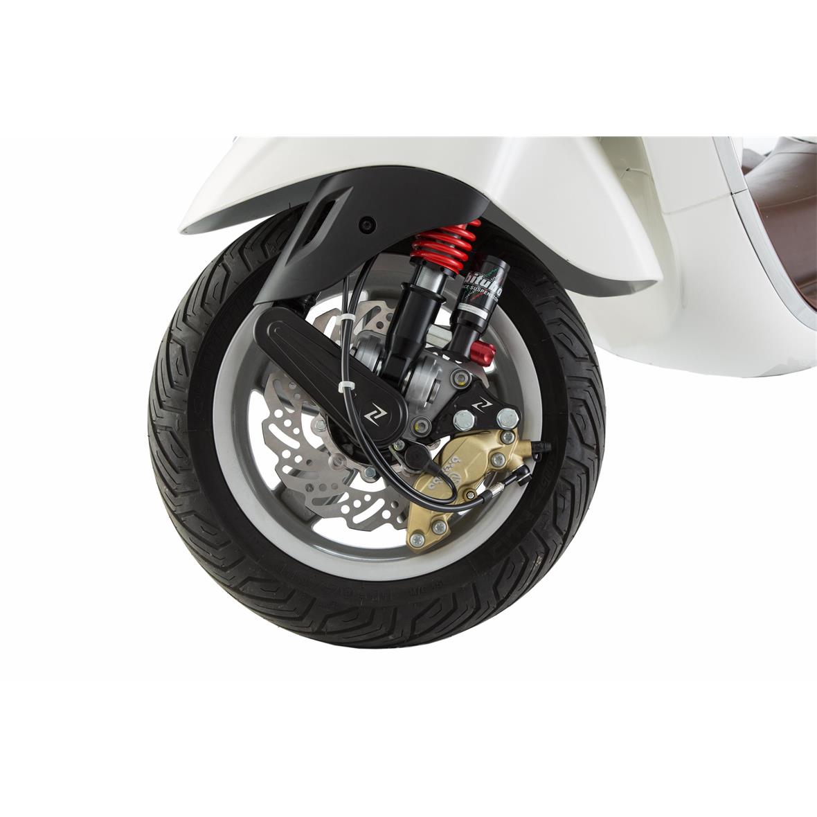 Tapa del basculante, negro Zeloni para Vespa Primavera/Sprint/GTS/GTS Super 50-300cc ('14-'16)