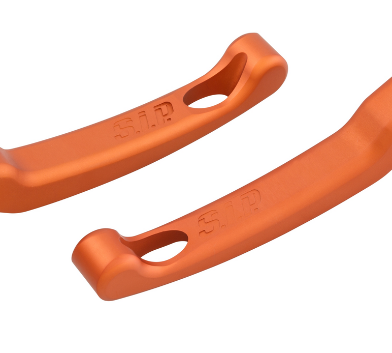 Juego palanca freno Sport Shorty para Vespa LX /LXV /S /Primavera /Sprint 50-150ccm, naranja mate