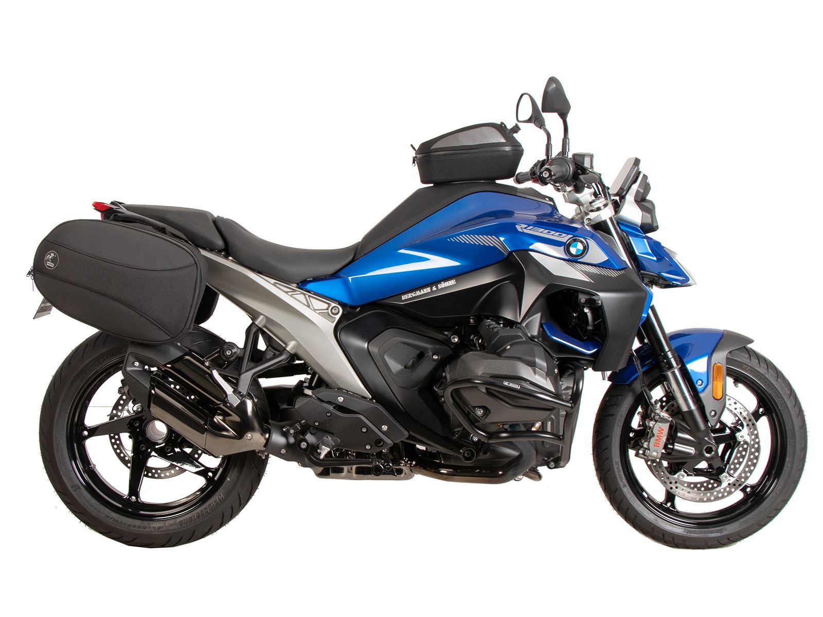 Soporte lateral C-Bow negro para BMW R 1300 R (25-) Hepco & Becker