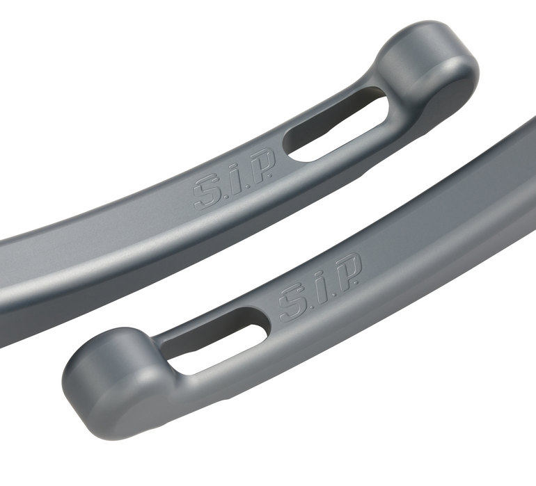 Juego maneta deportiva embrague/freno para Vespa PX 125-200ccm, HBZ Grimeca, derecha/izquierda, gris mate