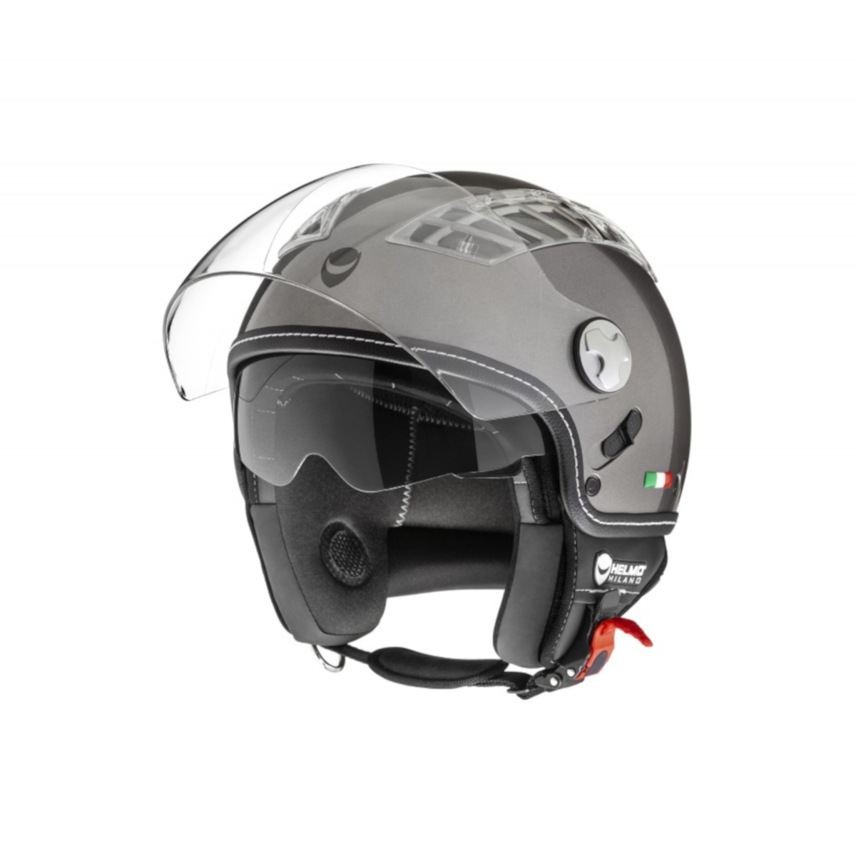 Helmo Milano Demi Jet, Turbina, gris