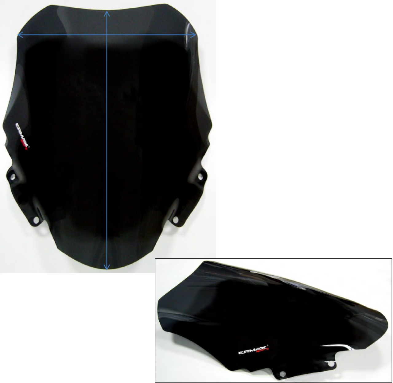 Parabrisas ERMAX Sport Touring para Piaggio MP3 300 / SPORT HPE (19-), tintado