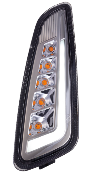Kit de intermitentes delanteros y traseros para Vespa Primavera/Sprint 125-150cc 2T/4T AC, transparente
