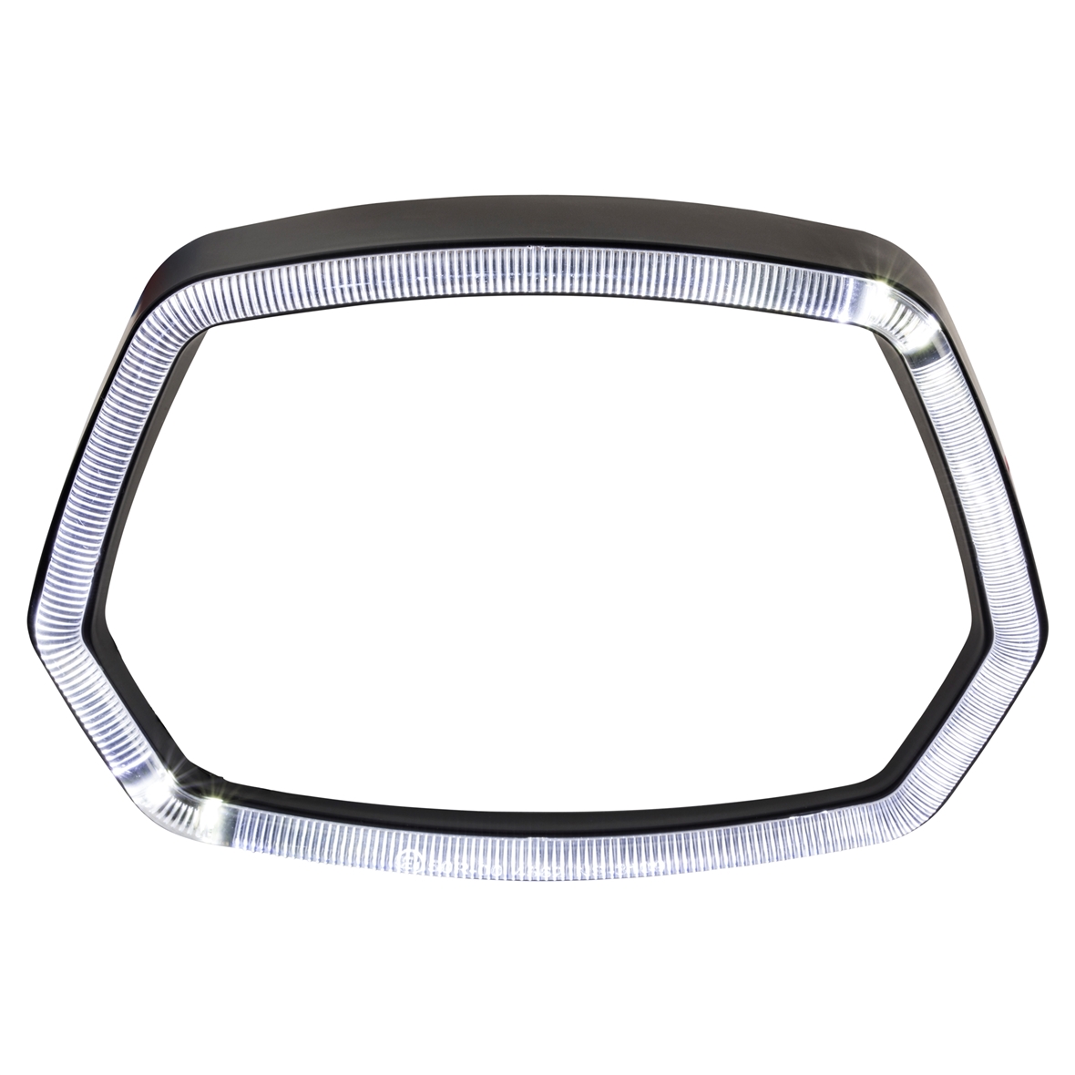 Anillo de luz LED negro mate para Vespa Sprint 125/150cc 4T ('13-'18)
