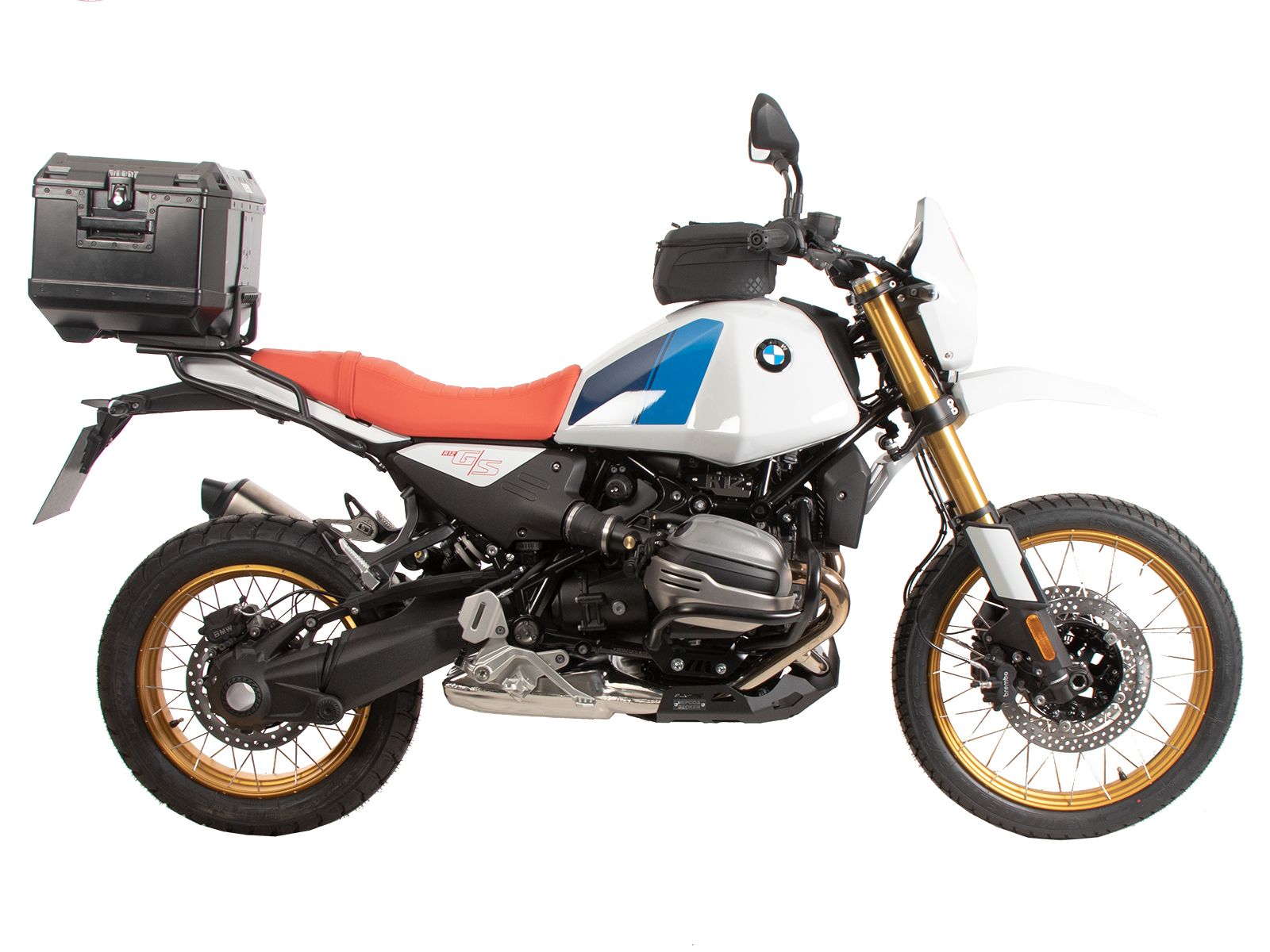 Easyrack baúl portaequipajes negro para BMW R 12 G/S (25-) Hepco & Becker