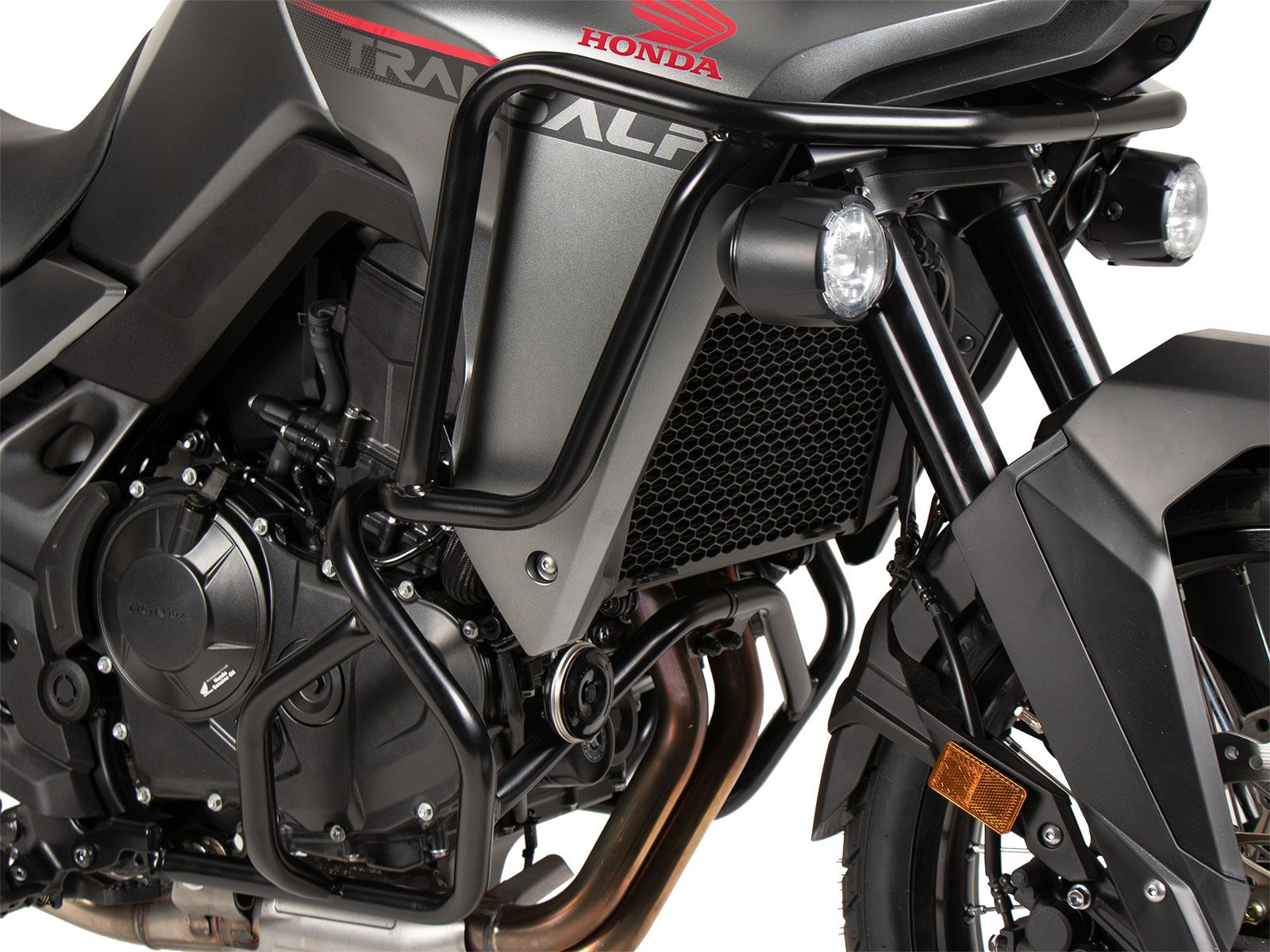 Protector de depósito negro para Honda XL 750 Transalp / E-Clutch (25-) Hepco & Becker