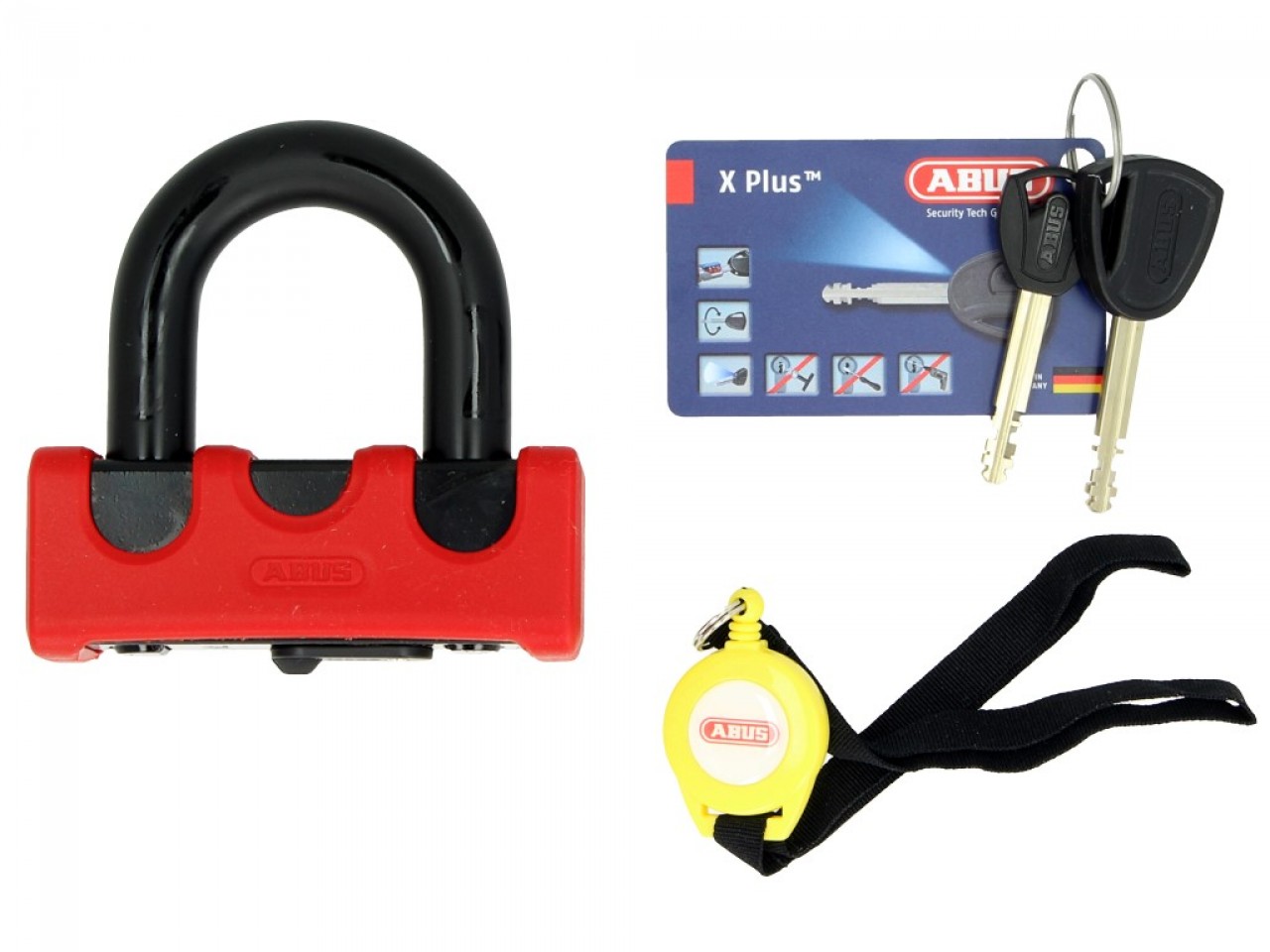 ABUS U-lock Granit Power XS 67 para moto, scooter y Vespa