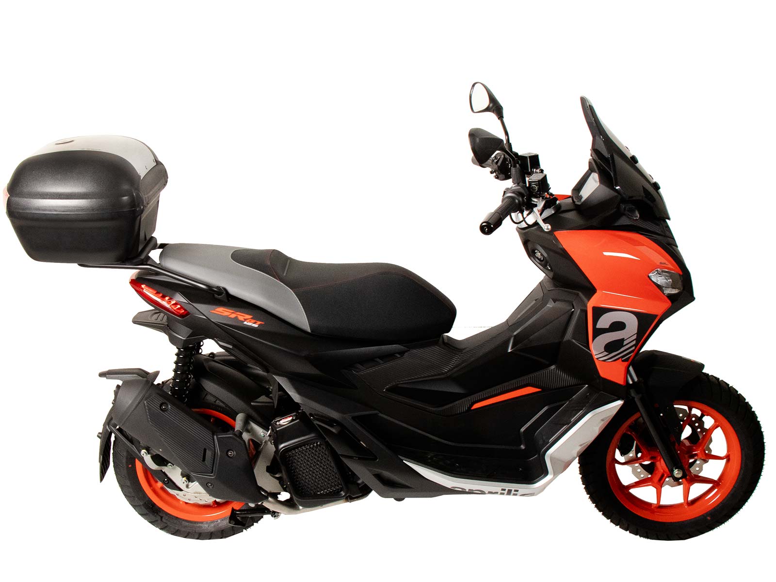 Journey Topcase 40 incl. soporte para Aprilia SR GT 125 / 200 / Sport (22-) Hepco & Becker