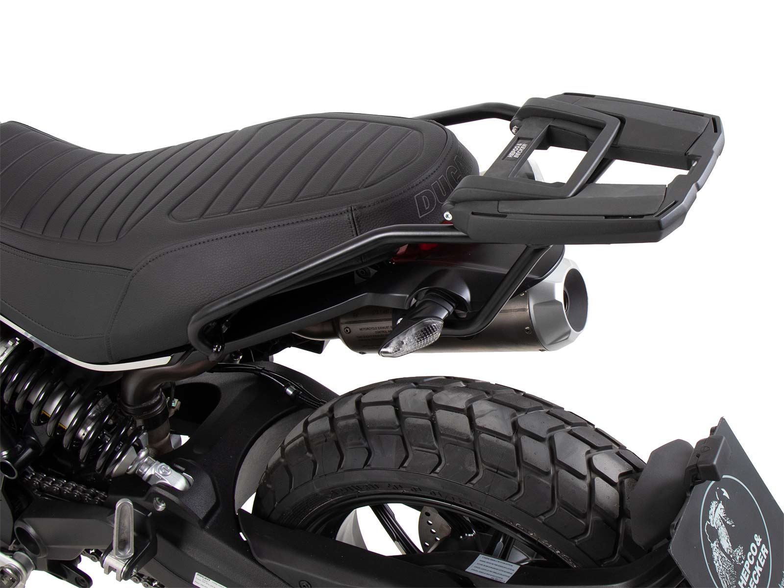 Easyrack Topcaseträger negro para Ducati Scrambler 1100 Dark Pro /Pro /Sport Pro (21-24)