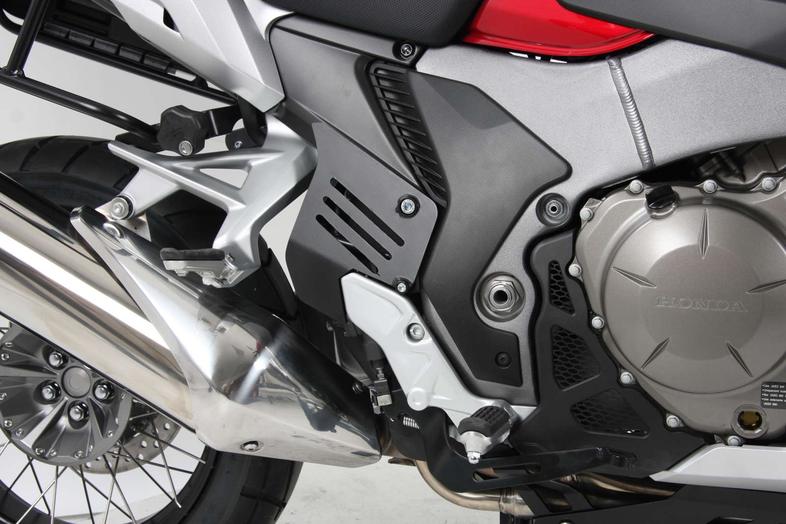 Tapa panel derecho negro para Honda VFR 1200 X Crosstourer (12-20) Hepco & Becker