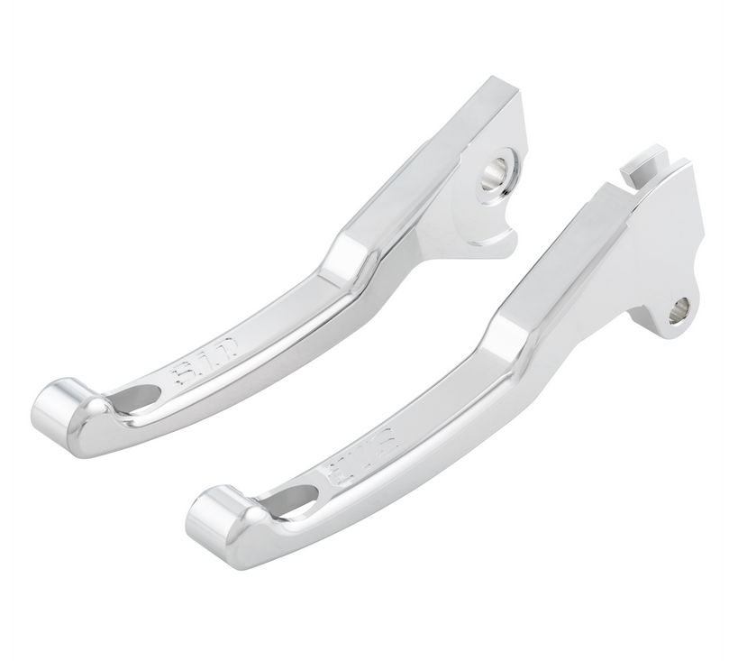 Juego de palancas de freno Sport Shorty para Vespa LX /LXV /S /Primavera /Sprint 50-150ccm, cromadas