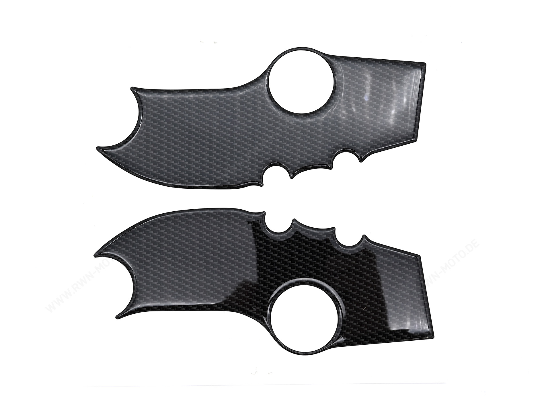 Lámina de protección del cuadro, aspecto de carbono para Suzuki GSX-R750 BJ. 2011-2017/ GSX-R600 BJ. 2011-2017