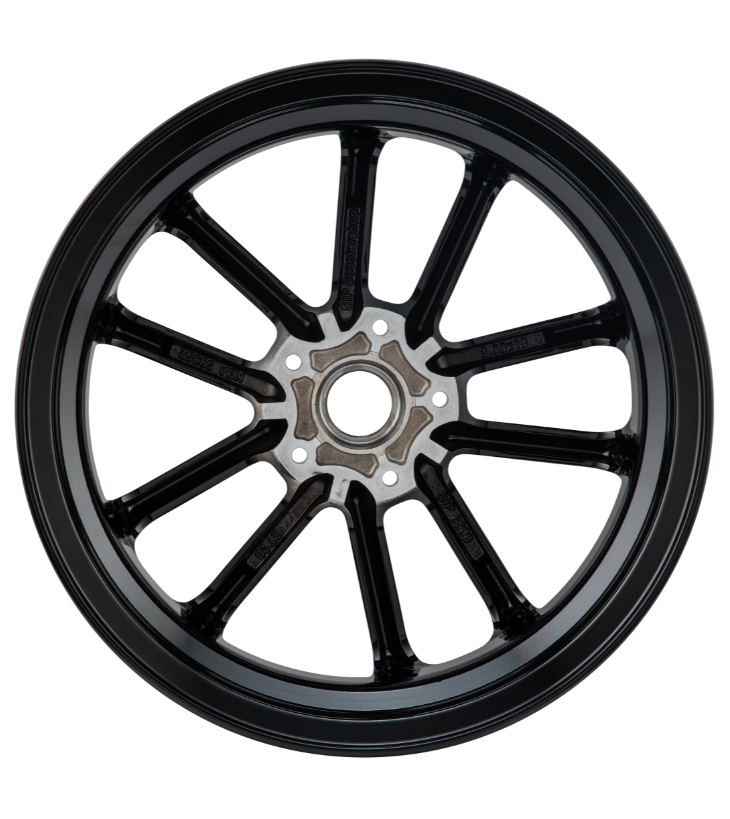 Llanta delantera/trasera 13" para Vespa GTS/GTS Super/GTV/GT 60/GT/GT L 125-300ccm, negro brillante