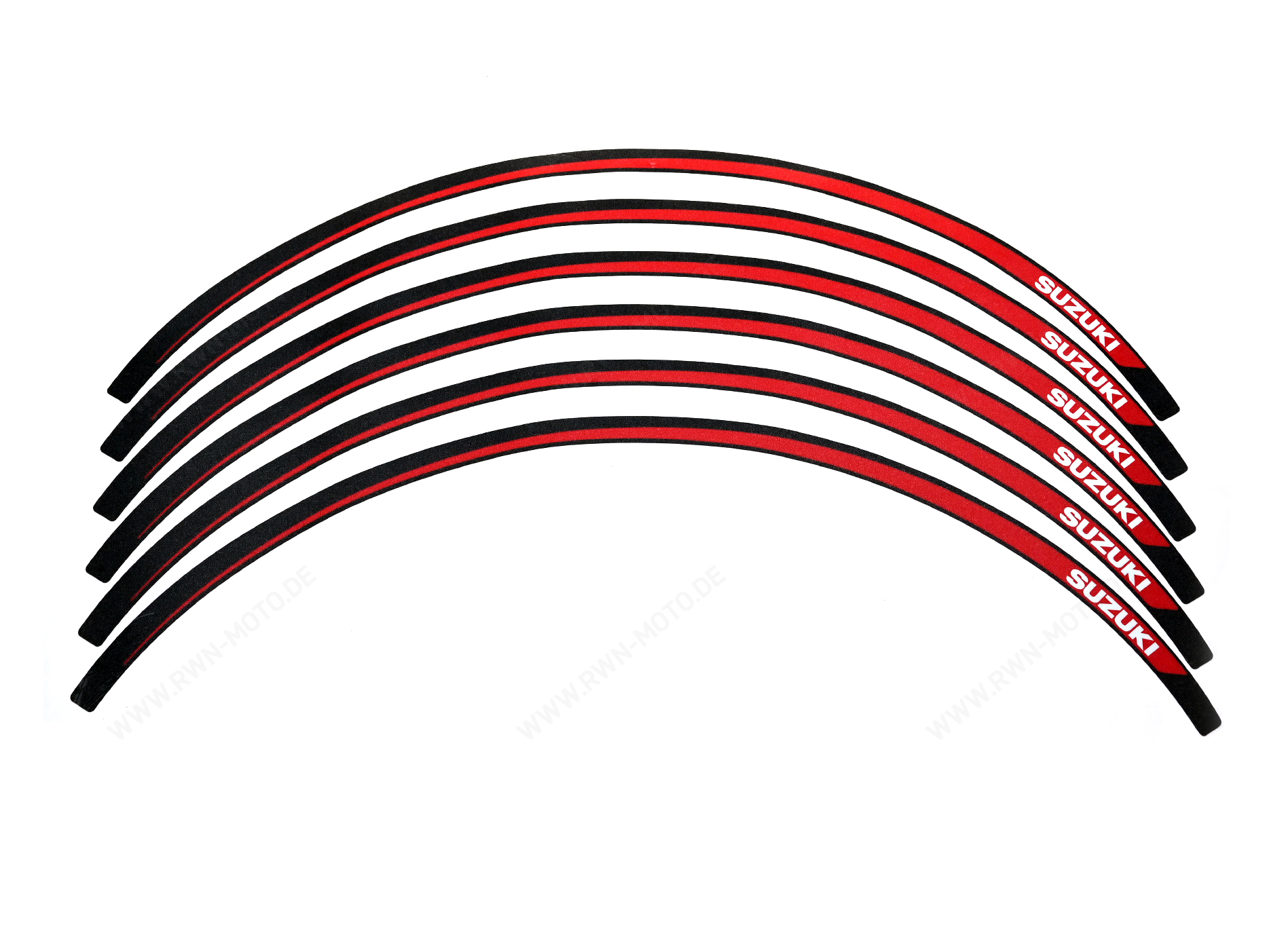 Pegatina Llanta (rojo / negro) Suzuki GSX-8S 2023- Accesorios Originales