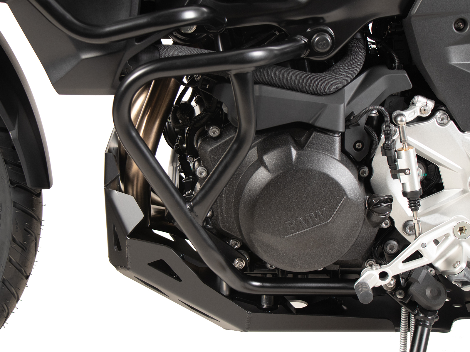 Guardamotor negro para BMW F 800 GS (24-) Hepco & Becker