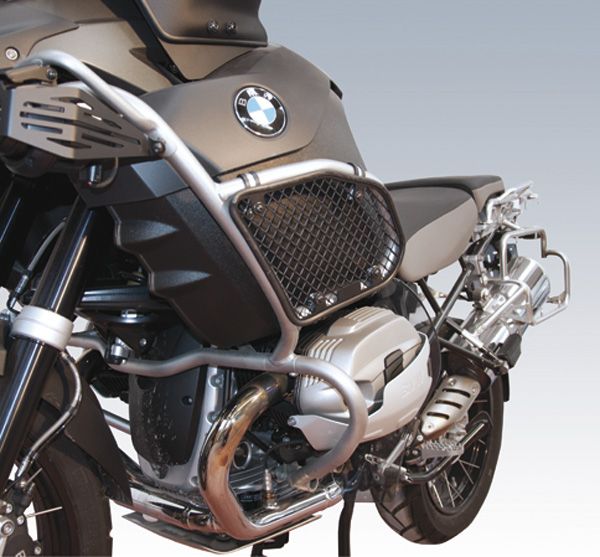 Protector de depósito para BMW R 1200 GS Adventure, acero, negro